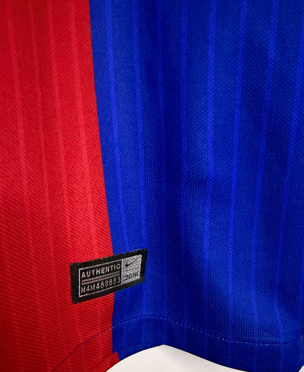 FC Barcelona 2016-17 Home Football Shirt | Nike | Messi #10 | Original | Size M