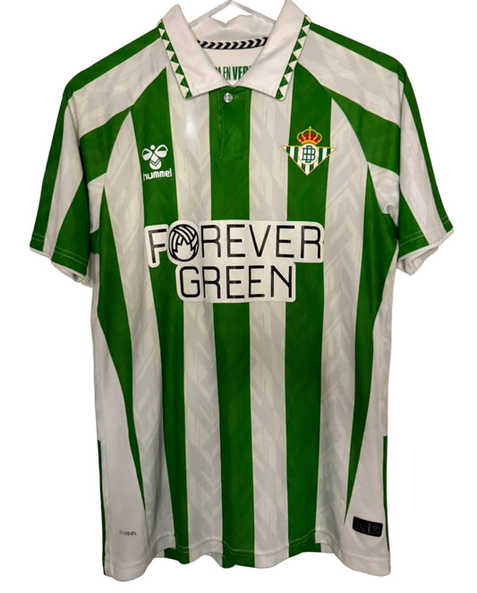 Real Betis 2024-25 Home Football Shirt | Hummel | Original | Size M