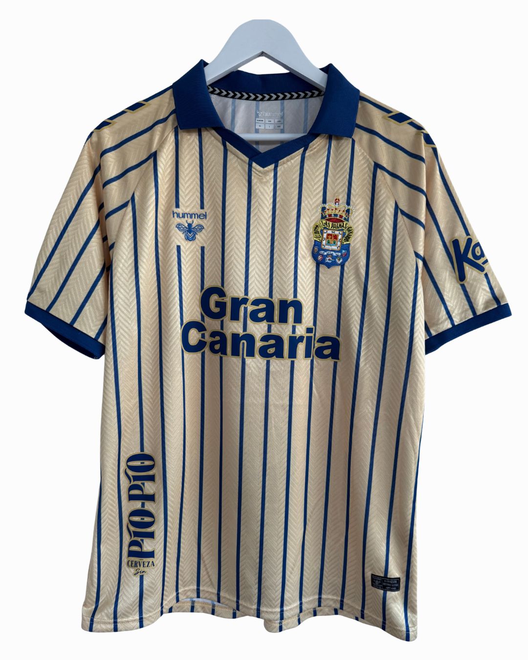 UD Las Palmas 2025-26 Retro Home Football Shirt | Hummel | Original | Size XL