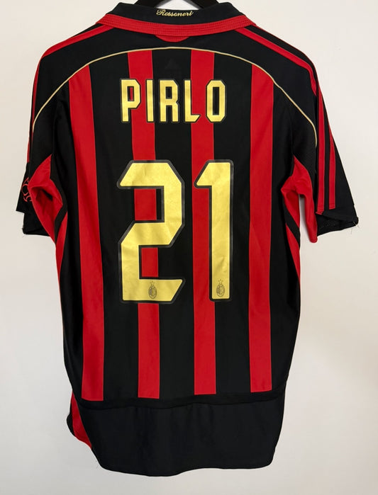 AC Milan Pirlo 06-07 Home Kit (Size M)