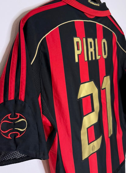 AC Milan Pirlo 06-07 Home Kit (Size M)