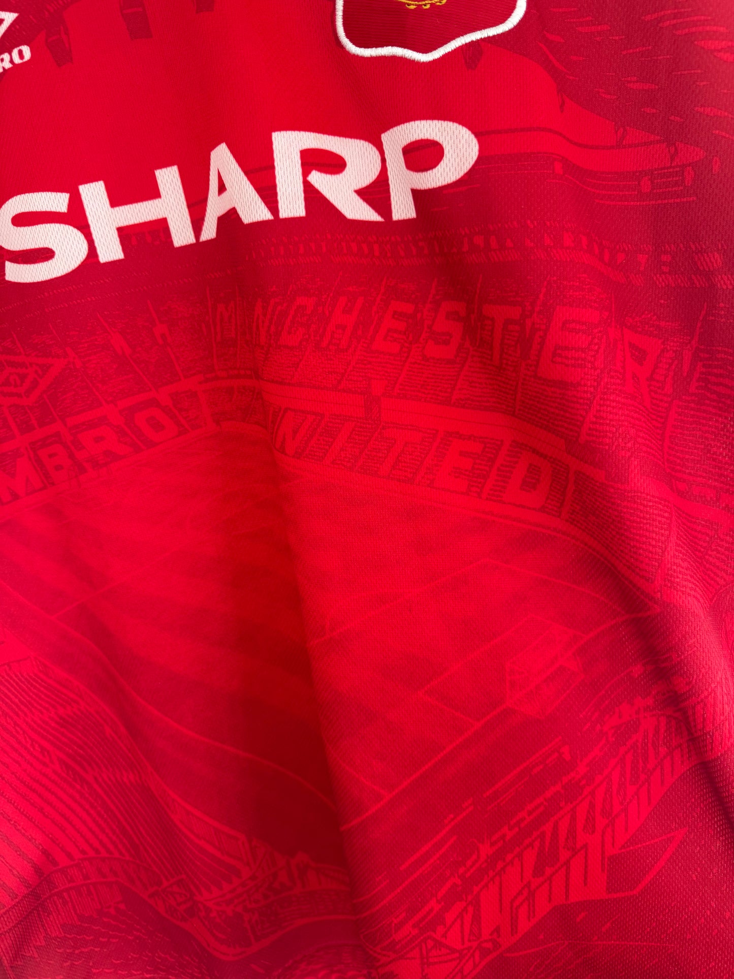 Manchester United 1994-96 Home Football Shirt | Umbro | Vintage | Size XL