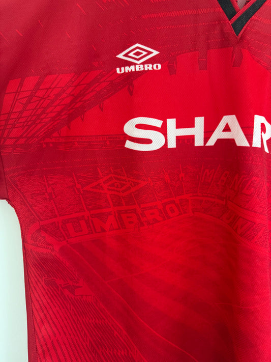 Manchester United 1994-96 Home Football Shirt | Umbro | Vintage | Size XL
