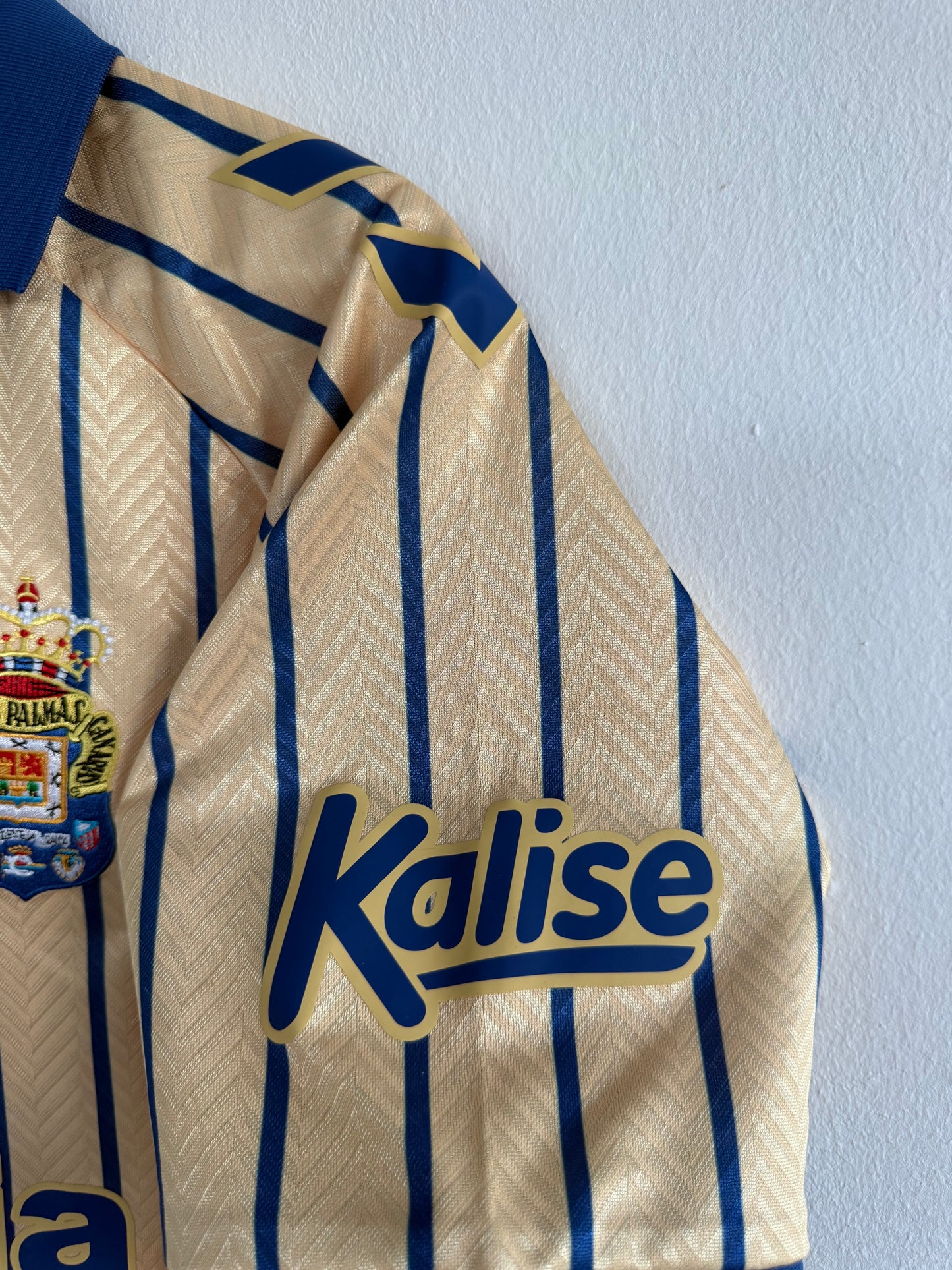 UD Las Palmas 2025-26 Retro Home Football Shirt | Hummel | Original | Size XL