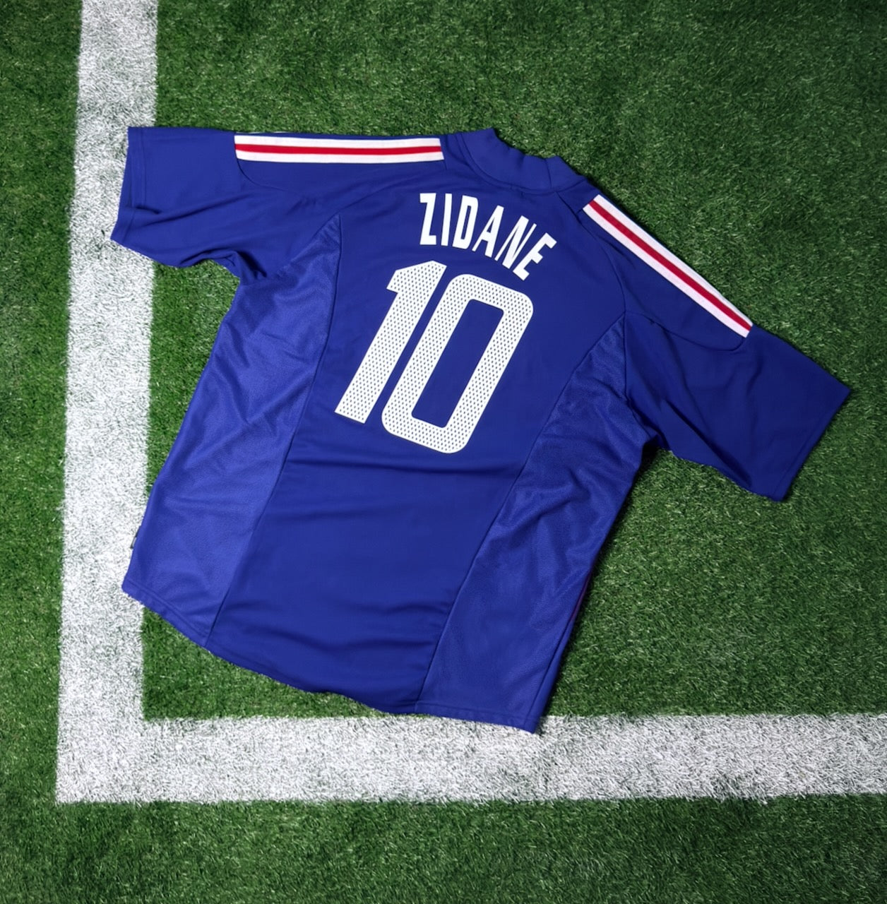 France Zidane 2002 Home Kit (Size XL)