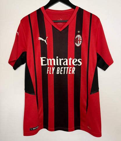 AC Milan Ibrahimovic 21-22 Home Kit (Size M)