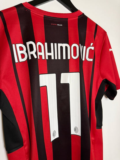 AC Milan Ibrahimovic 21-22 Home Kit (Size M)