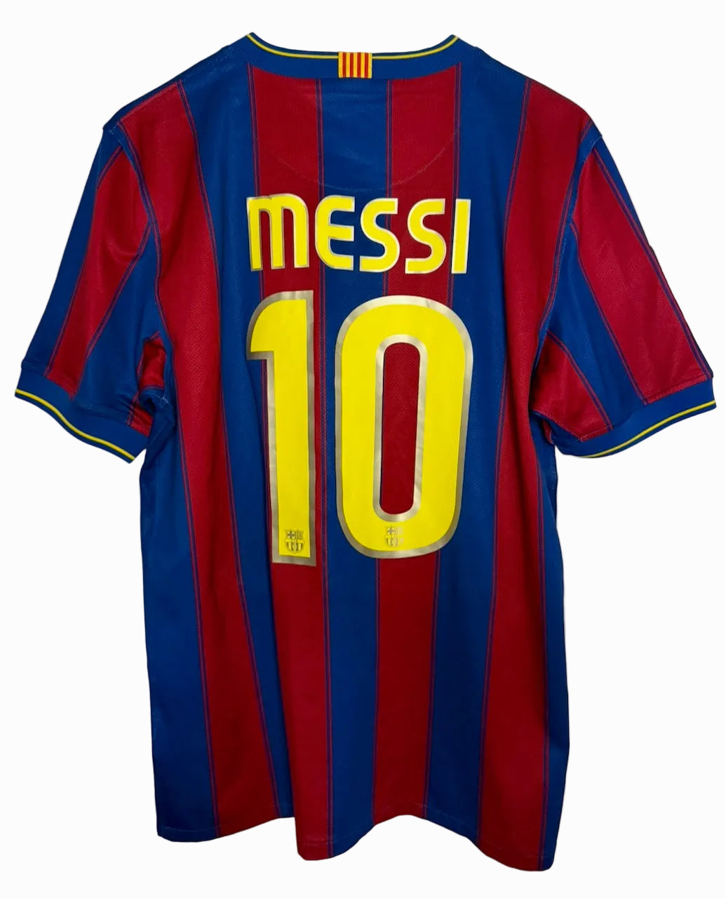 FC Barcelona 2009-10 Home Football Shirt | Nike | Messi #10 | Original | Size M