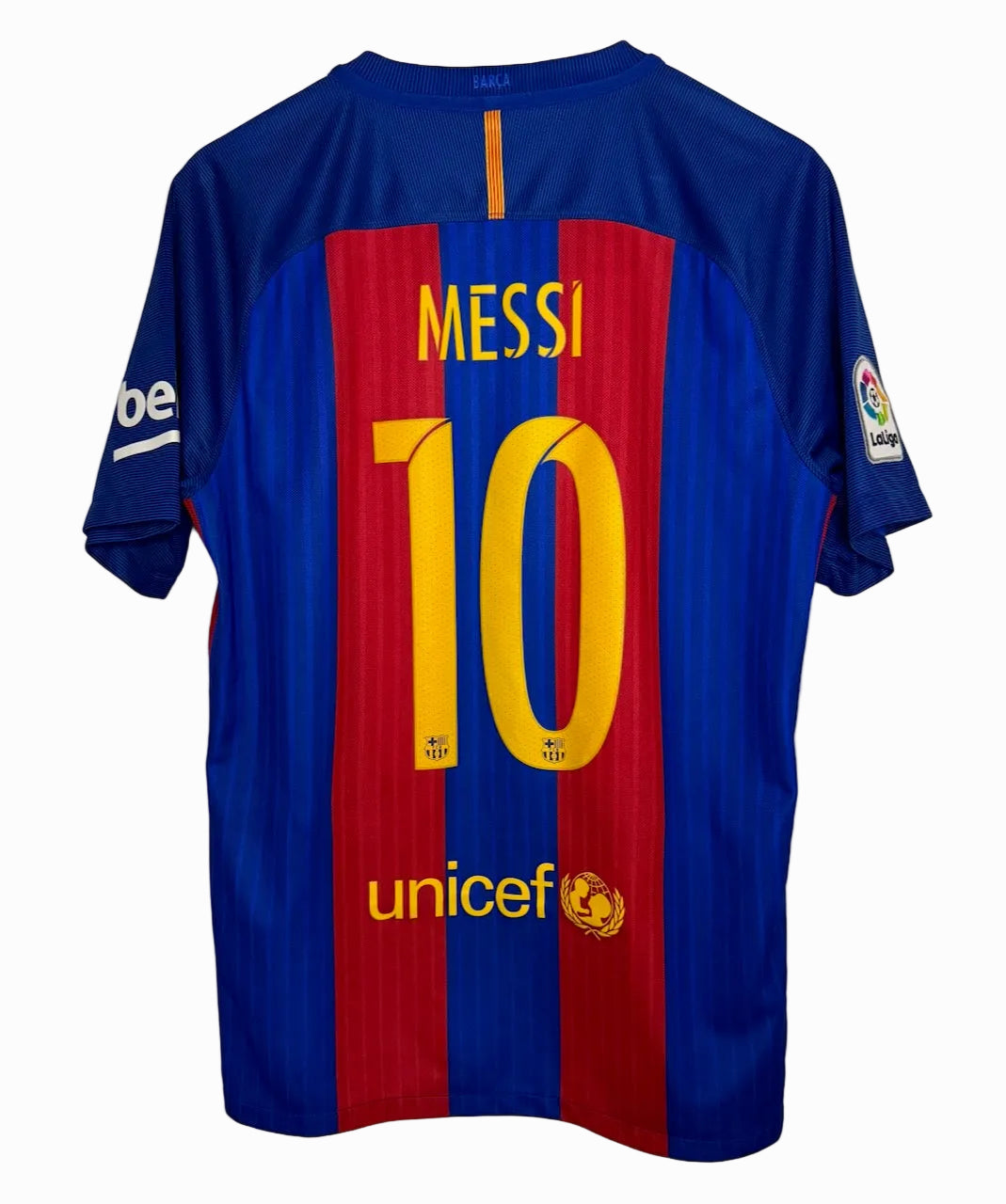 FC Barcelona 2016-17 Home Football Shirt | Nike | Messi #10 | Original | Size M