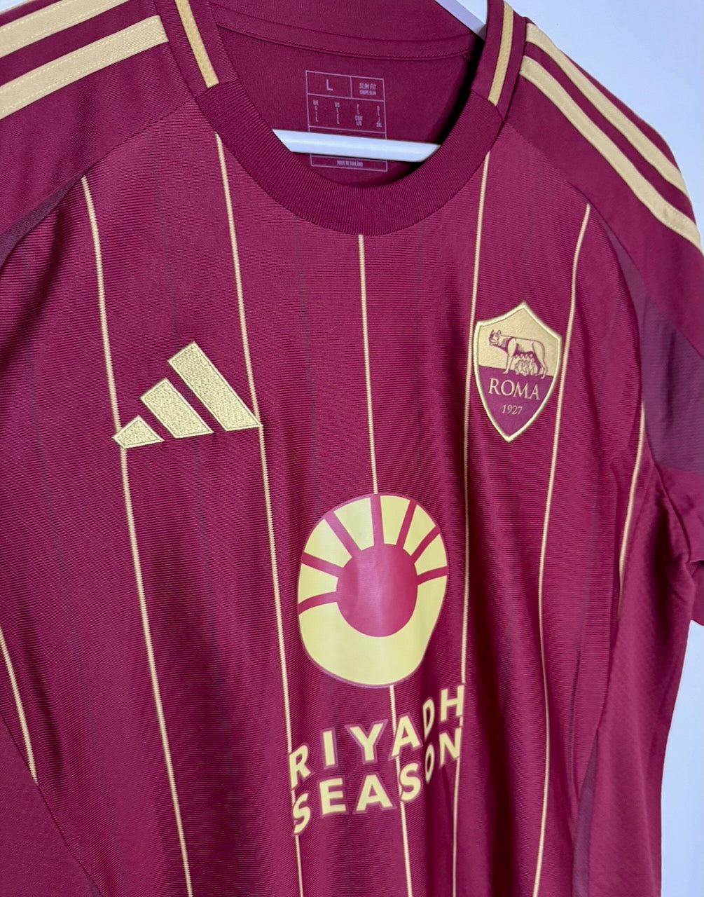 AS Roma 24-25 Home Kit (Size L)