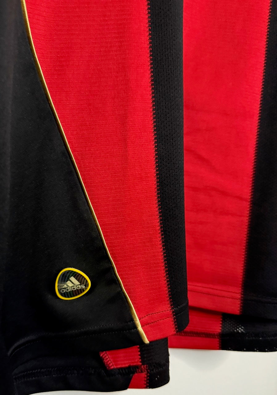 AC Milan 2010-11 Home Football Shirt | Adidas | Ibrahimović #11 | Original | Size L
