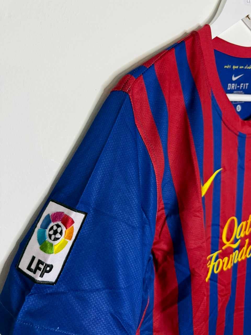 FC Barcelona 2011-12 Home Football Shirt | Nike | Messi #10 | Original | Size S