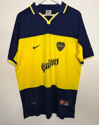 Boca Juniors Riquelme 98-99 Home Kit (Size XXL)
