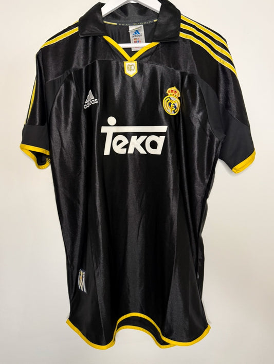 Real Madrid R. Carlos 99-00 Away Kit (Size XXL)