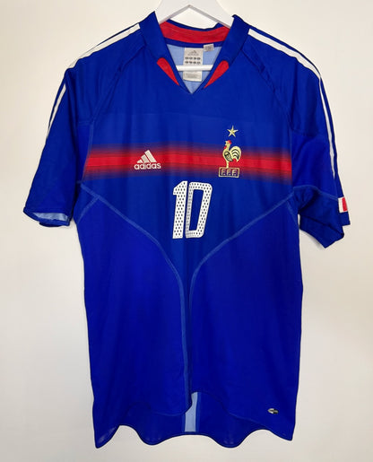 France Zidane 2004 Home Kit (Size M)