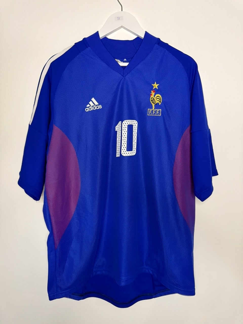 France Zidane 2002 Home Kit (Size XL)