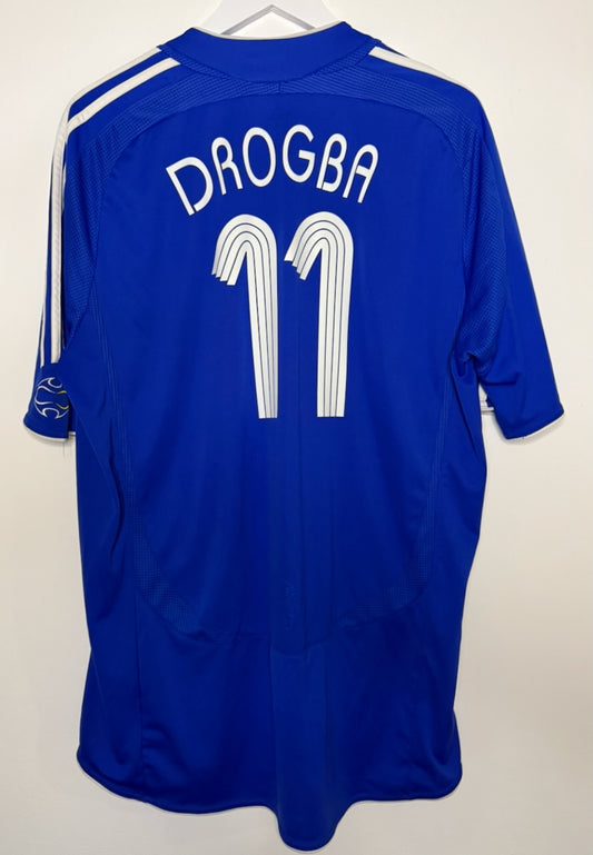 Chelsea Drogba 06-07 Home Kit (Size XL)