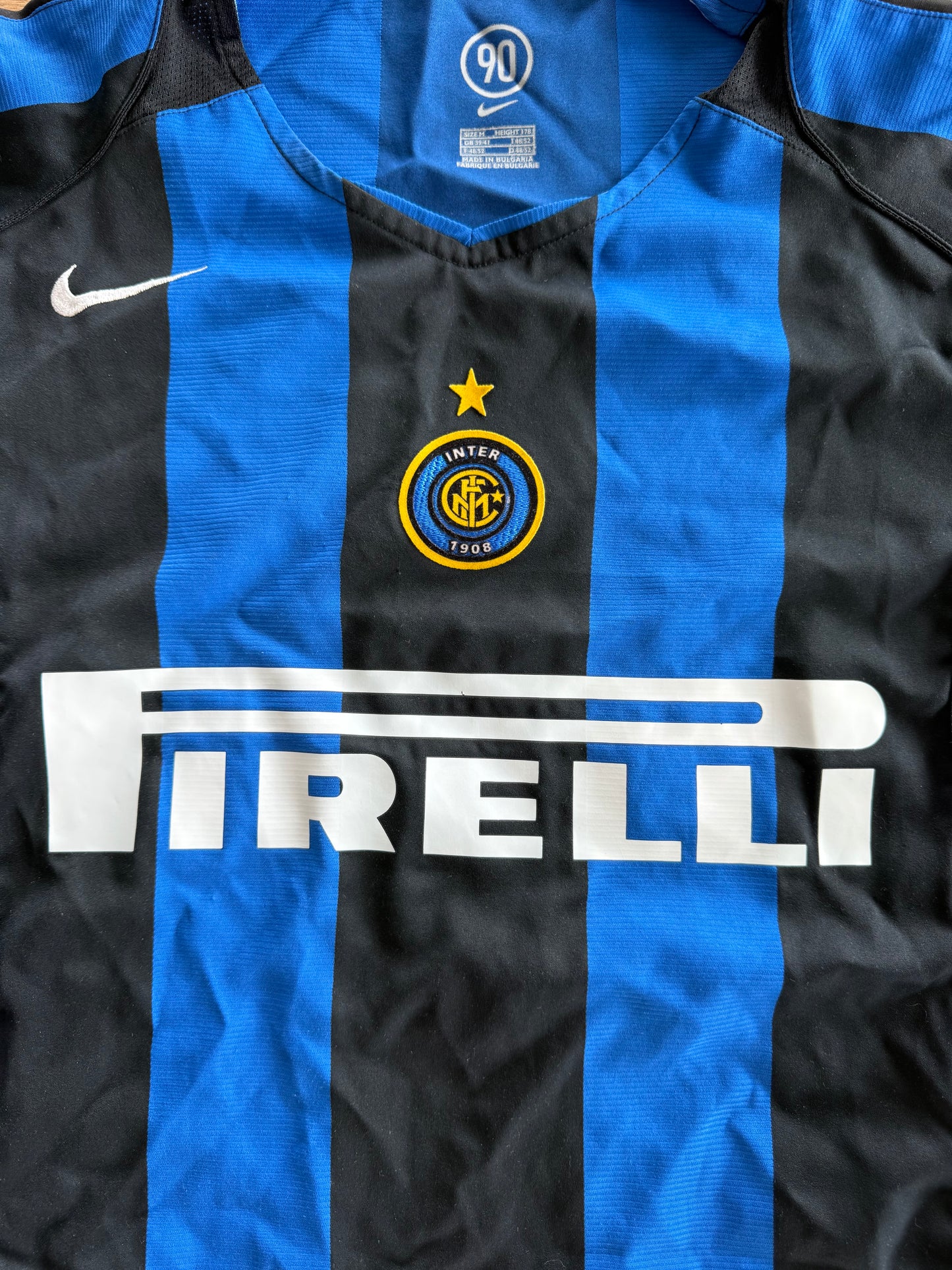 Inter Milan 2004-05 Home Football Shirt | Nike | Vintage Original | Size M