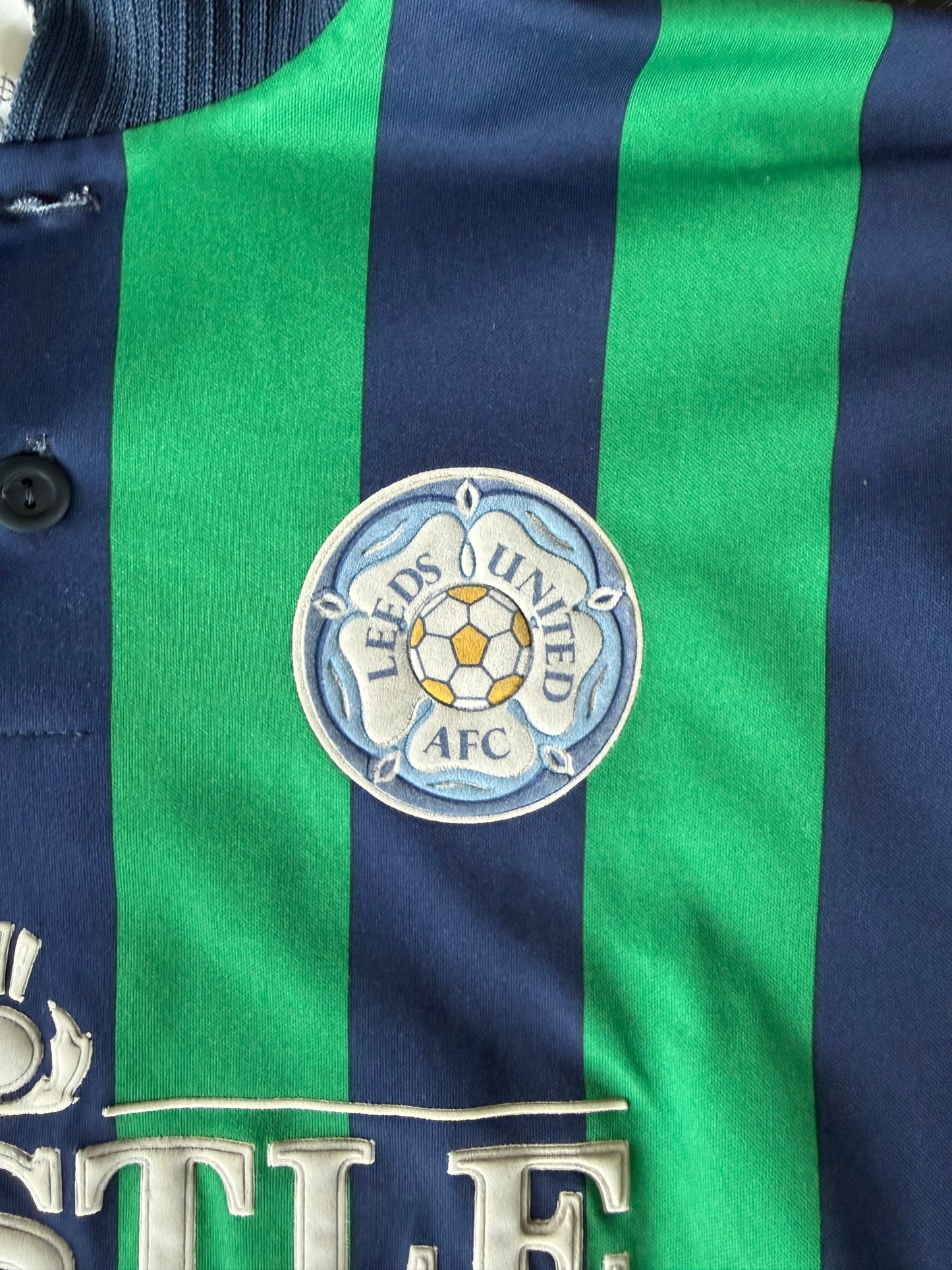 Leeds United 1993-94 Third Football Shirt | Asics | Vintage Original | Size XL