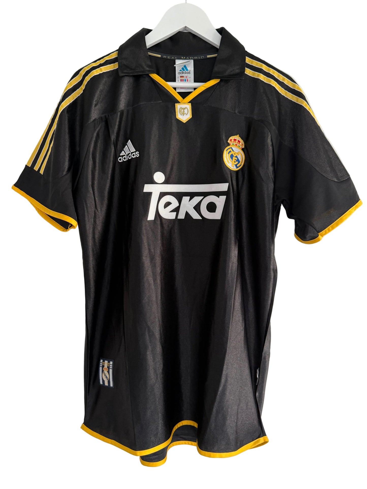 Real Madrid 1999-00 Away Football Shirt | Adidas | R. Carlos #3 | Vintage Original | Size XXL