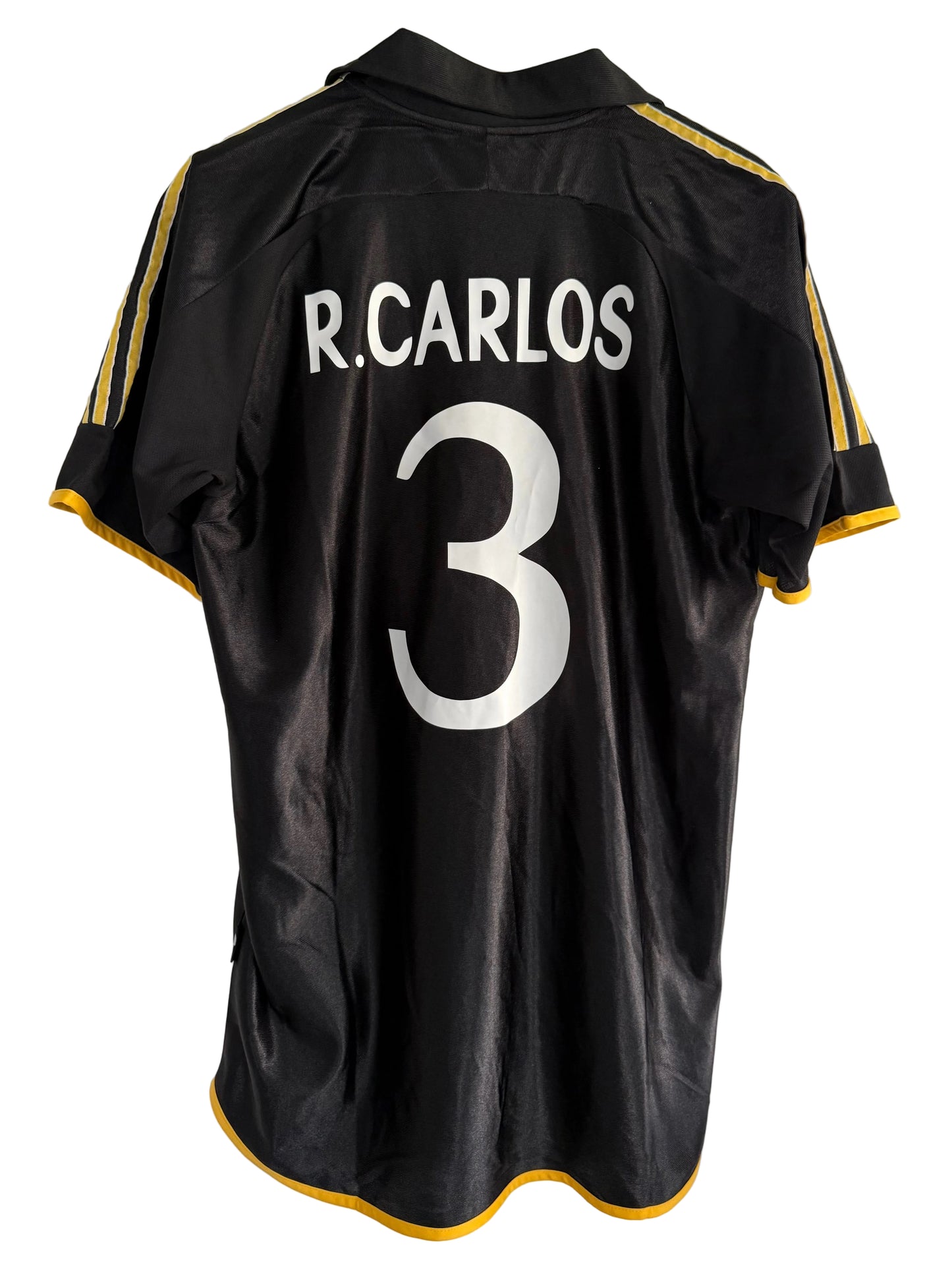 Real Madrid 1999-00 Away Football Shirt | Adidas | R. Carlos #3 | Vintage Original | Size XXL