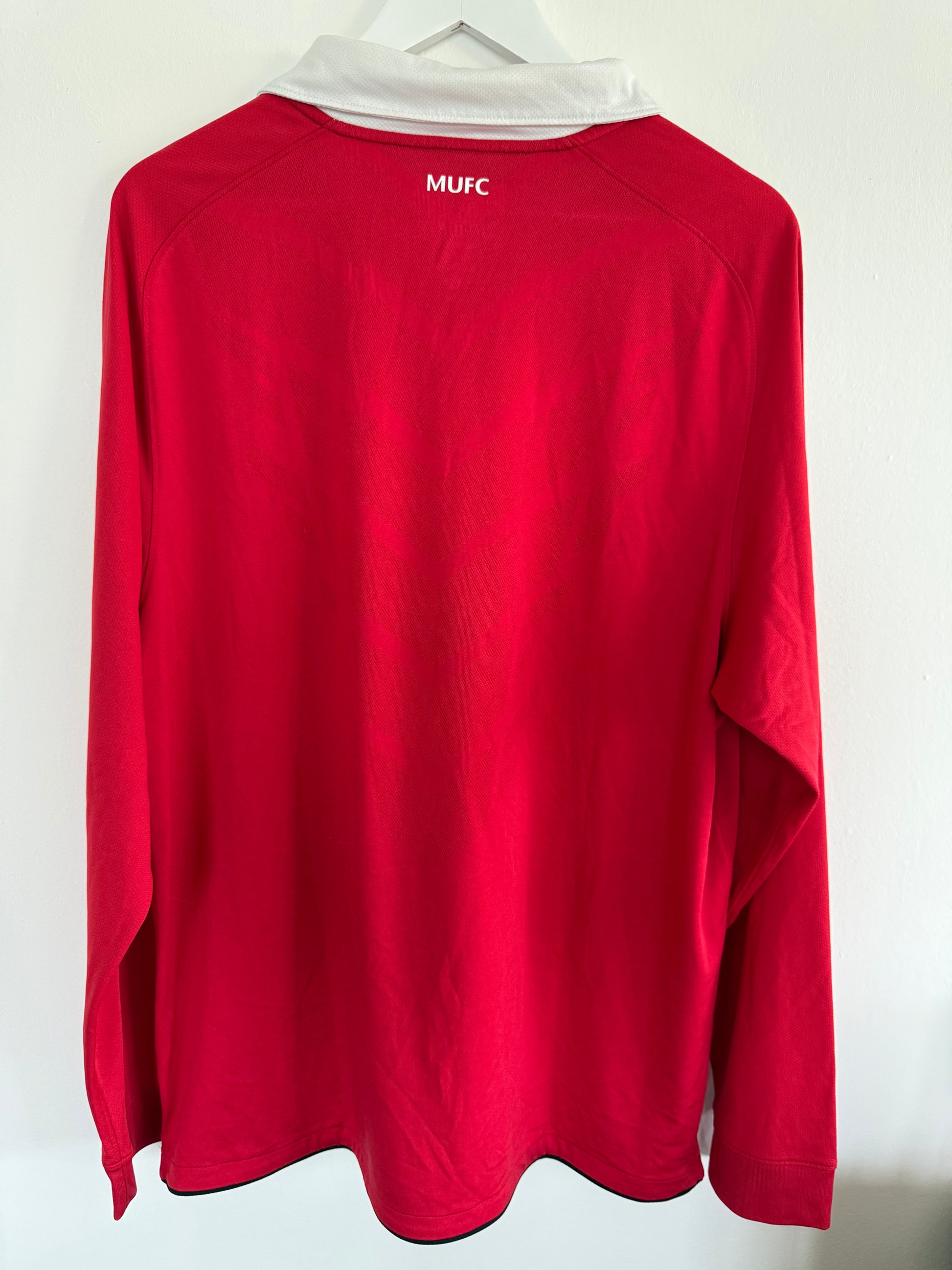 Manchester United 2010-11 Home Long Sleeve Football Shirt Manchester United 2010-11 Home Long Sleeve Football Shirt