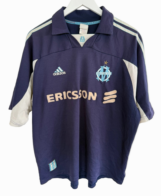 Olympique Marseille 1999-00 Away Football Shirt | Adidas | Vintage Original | Size XL