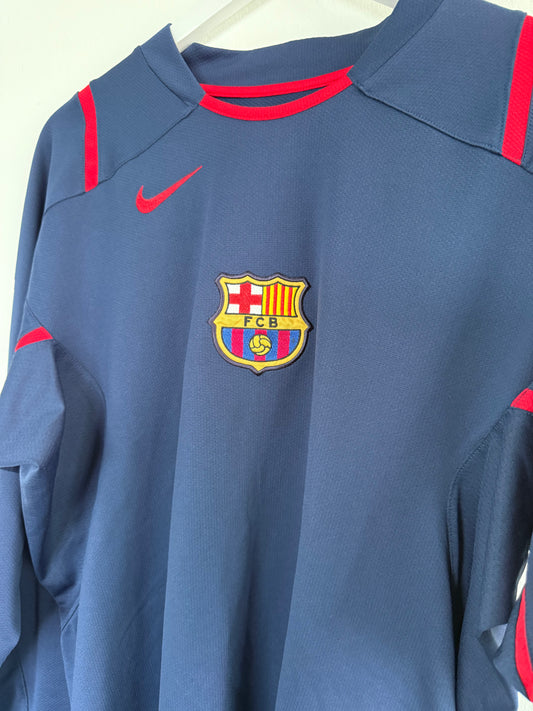FC Barcelona 2006-07 Training Long Sleeve Shirt | Nike | Vintage Original | Size XL