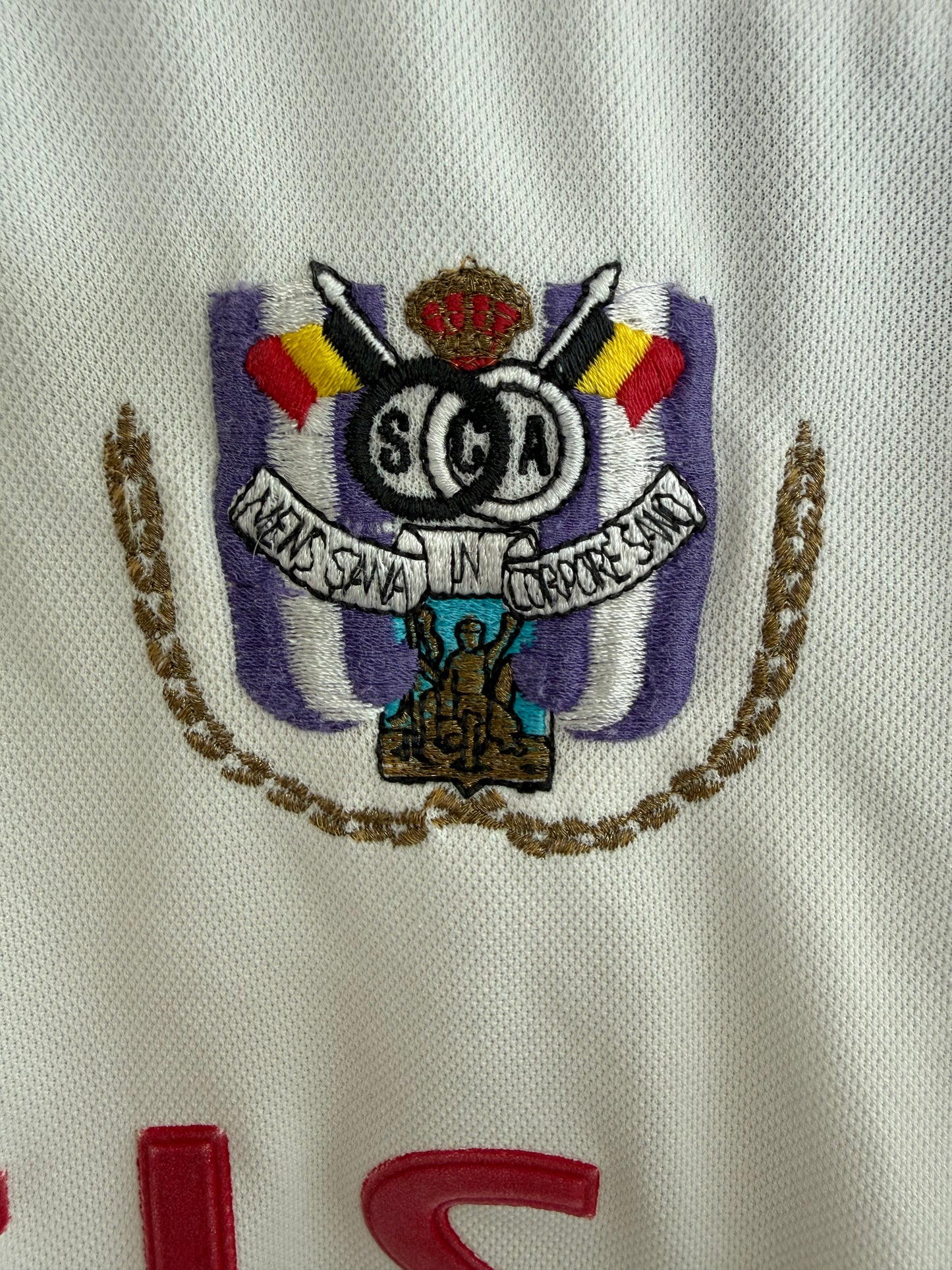 RSC Anderlecht 2000-01 Home Football Shirt | Adidas | Vintage Original | Size XXL