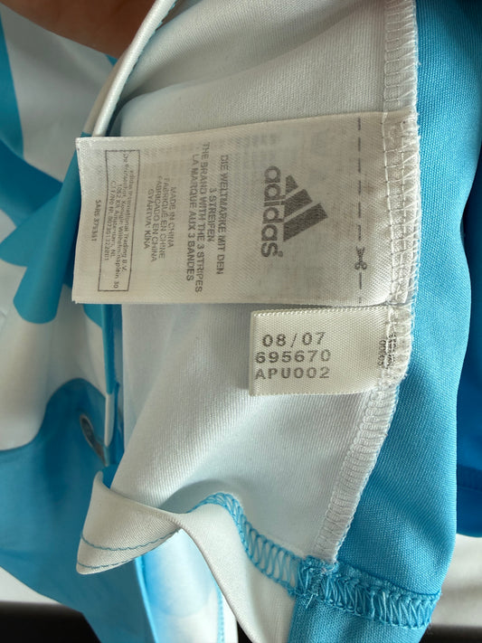 Olympique Marseille 2007-08 Away Long Sleeve Football Shirt | Adidas | Vintage Original | Size L