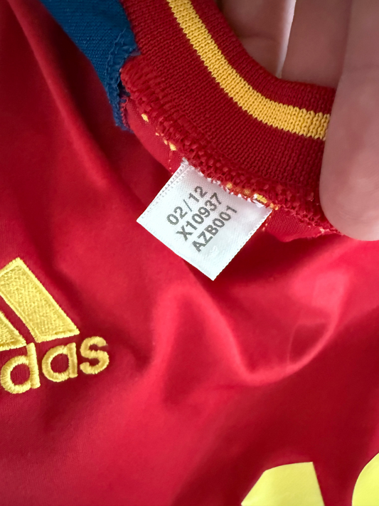 Spain Euro 2012 Home Football Shirt | Adidas | Toquero #19 | Original | Size XL