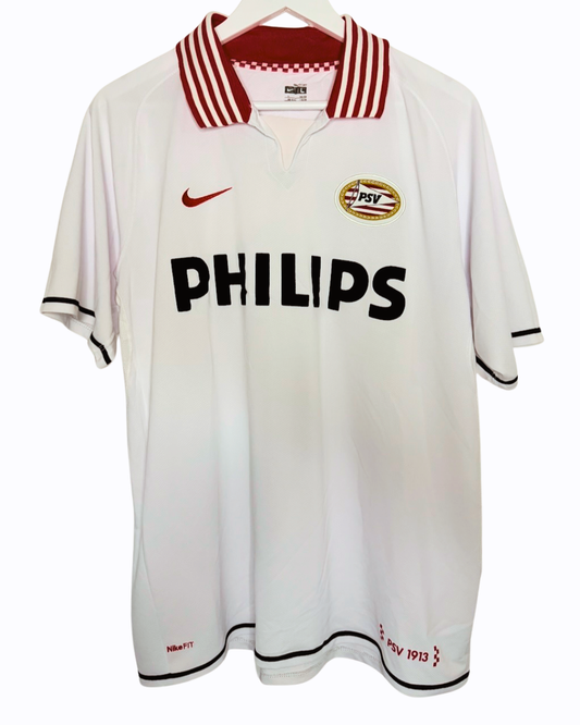 PSV Eindhoven 2007-08 Away Football Shirt | Nike | Vintage Original | Size L