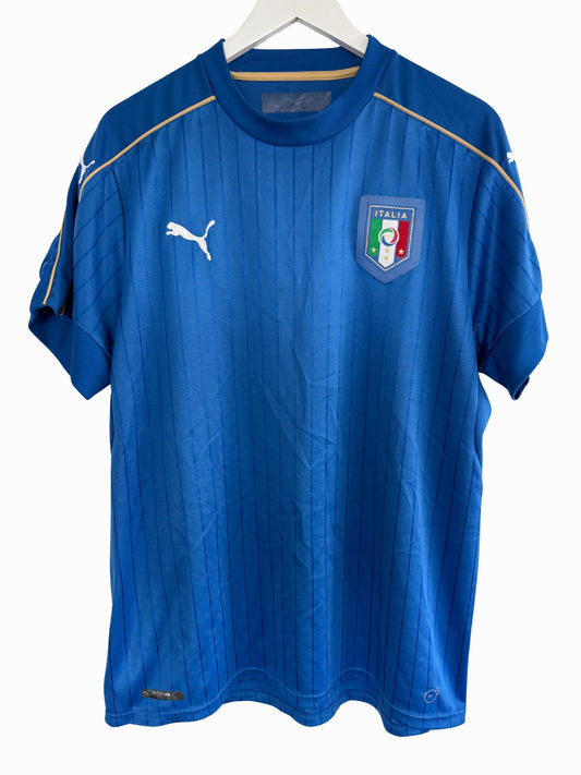 Italy Euro 2016 Home Football Shirt | Puma | Vintage Original | Size XL