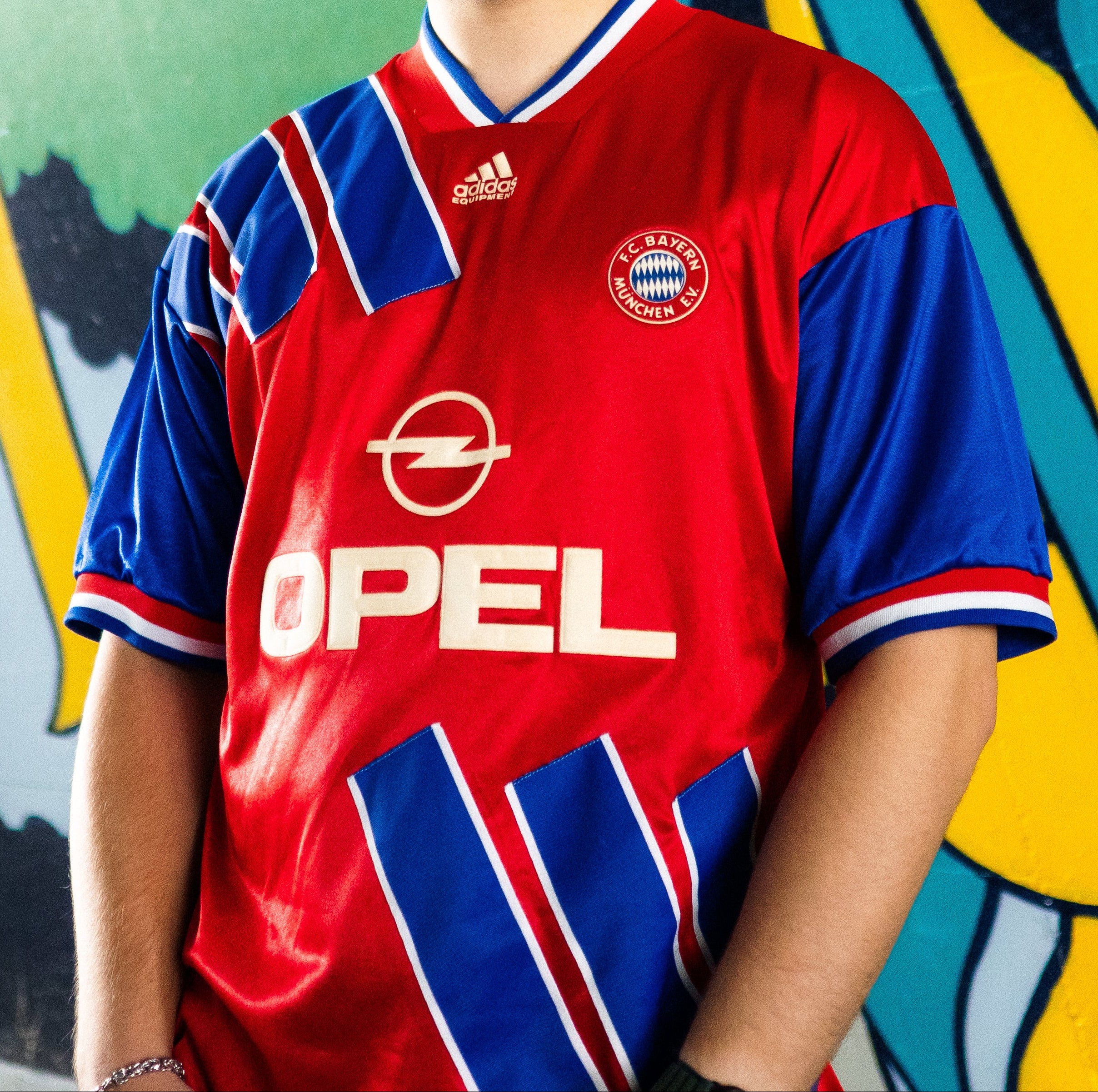 90’s FC Bayern Munchen ユニフォーム　レッド　XLサイズ Bayern München 1993-94 Home Football Shirt | Adidas | Vintage