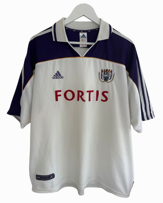 RSC Anderlecht 2000-01 Home Football Shirt | Adidas | Vintage Original | Size XXL